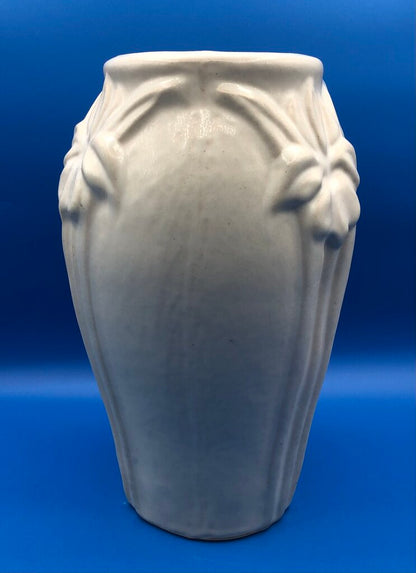 2007 Pewabic Pottery Detroit 12” Iris Vase /b