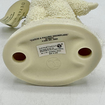 Lot of 3 Department 56 Snowbabies Figurines w/Boxes Catch A Falling Snowflake, Grandma’s Lessons, Just One More Pair /cb