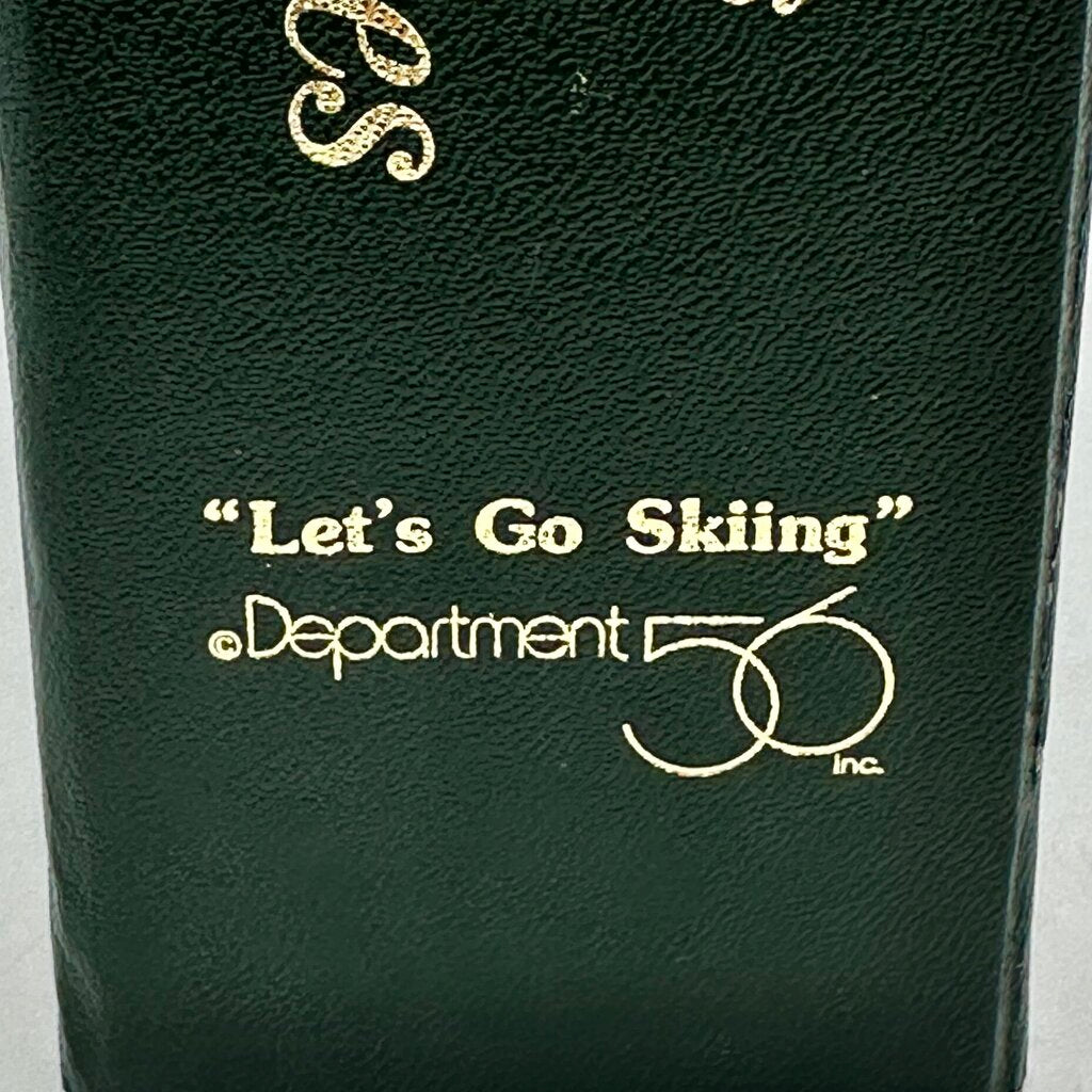 Lot of 4 Department 56 Vintage Winter Tales Of The Snowbabies Figurines w/Boxes Let’s Go Skiing, There’s Another One, I Made This Just For You, This Will Cheer You Up /cb