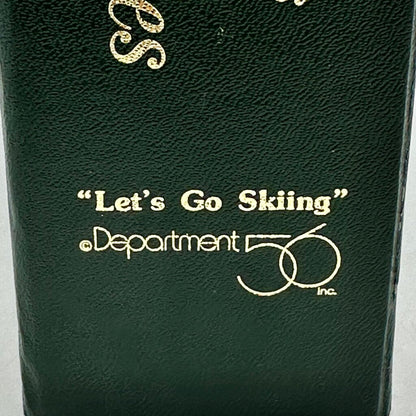 Lot of 4 Department 56 Vintage Winter Tales Of The Snowbabies Figurines w/Boxes Let’s Go Skiing, There’s Another One, I Made This Just For You, This Will Cheer You Up /cb