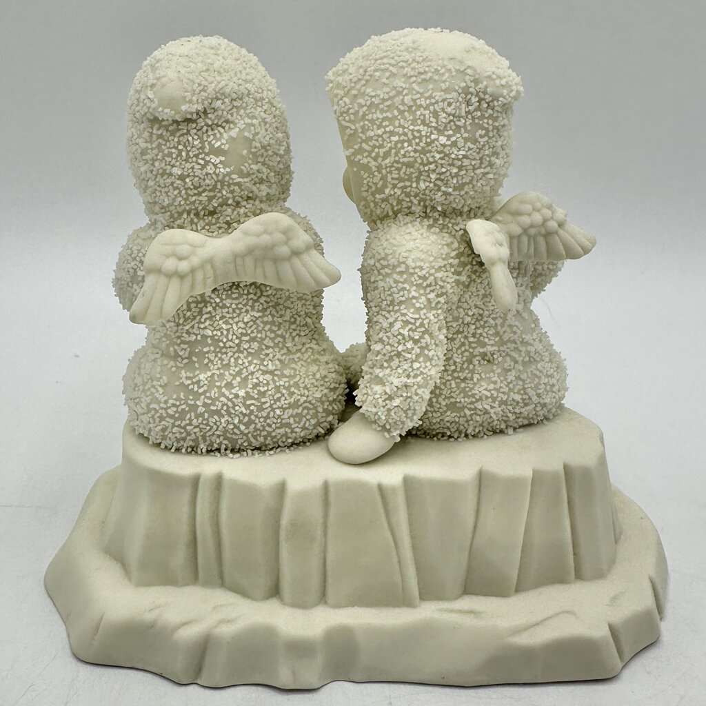 Lot of 4 Department 56 Vintage Winter Tales Of The Snowbabies Figurines w/Boxes Let’s Go Skiing, There’s Another One, I Made This Just For You, This Will Cheer You Up /cb