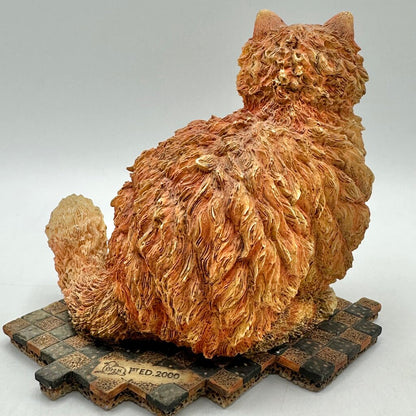 Curious Cats By Lang And Wise “Sam and Mitzi” Figurine First Edition 2000 w/Box /cb