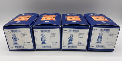 Lot of 4 Exclusive Edition Hummel Figurines 2002/2004 with Boxes /s