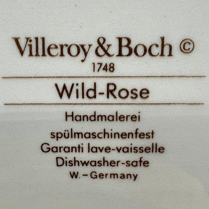 Vintage Villeroy & Boch Wild Rose 13” Oval Serving Platter Made in Germany /cb