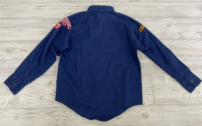 Vintage Boy Scout of America Cub Scout Official Uniform Long Sleeve Shirt & 5 Bandanas - Camp Pendalouan, Michigan /s