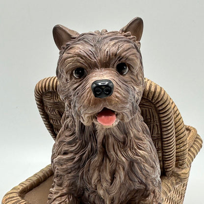 Ashton Drake The Wizard Of Oz 8 Inch Toto In The Basket Vinyl Figurine /cb