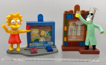 8ea 2002 The Simpsons Creepy Classics Burger King Meal Toys
