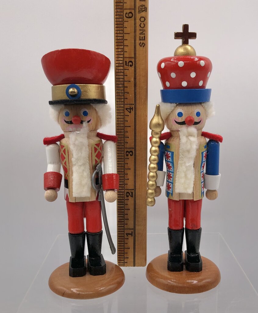 2 Steinbach Germany Miniature Collectible Nutcrackers /b