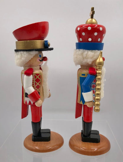 2 Steinbach Germany Miniature Collectible Nutcrackers /b