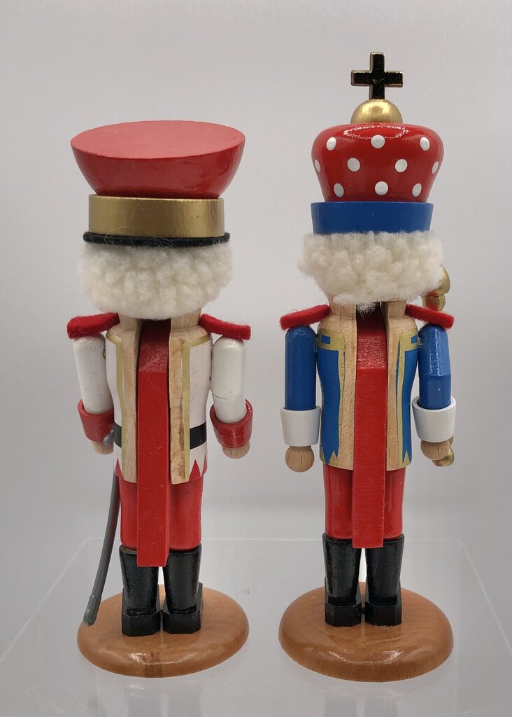 2 Steinbach Germany Miniature Collectible Nutcrackers /b