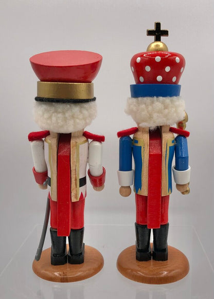 2 Steinbach Germany Miniature Collectible Nutcrackers /b