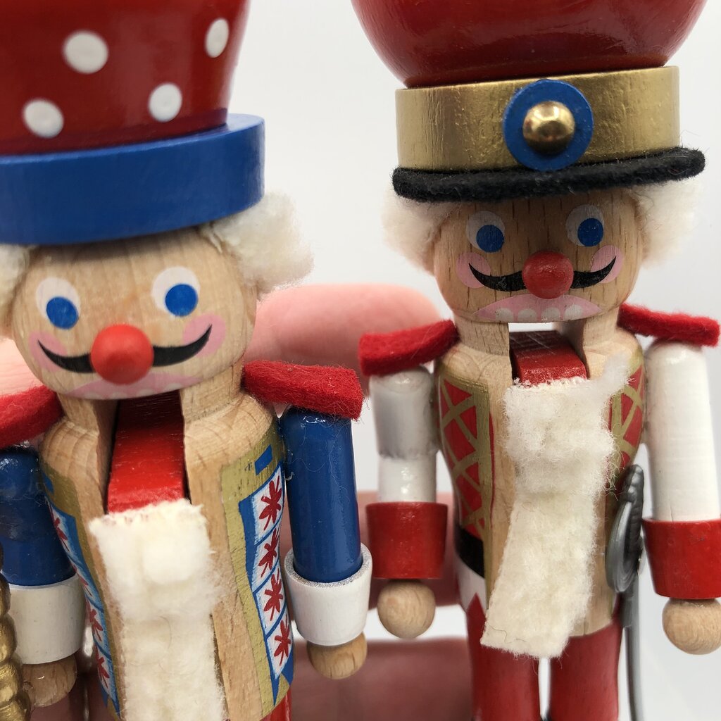 2 Steinbach Germany Miniature Collectible Nutcrackers /b