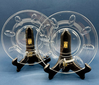 Royal Leerdam Queen Julianna 7” Salad Plate Set of 2 /j