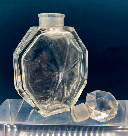 Vintage Baccarat France Crystal “Surrender” by Cairo Perfume Bottle /b