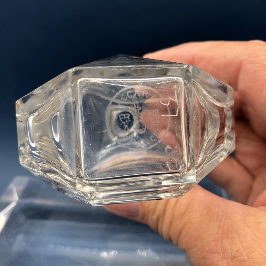Vintage Baccarat France Crystal “Surrender” by Cairo Perfume Bottle /b