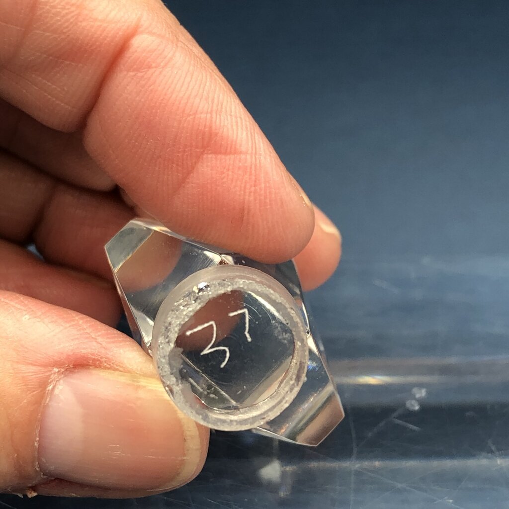 Vintage Baccarat France Crystal “Surrender” by Cairo Perfume Bottle /b