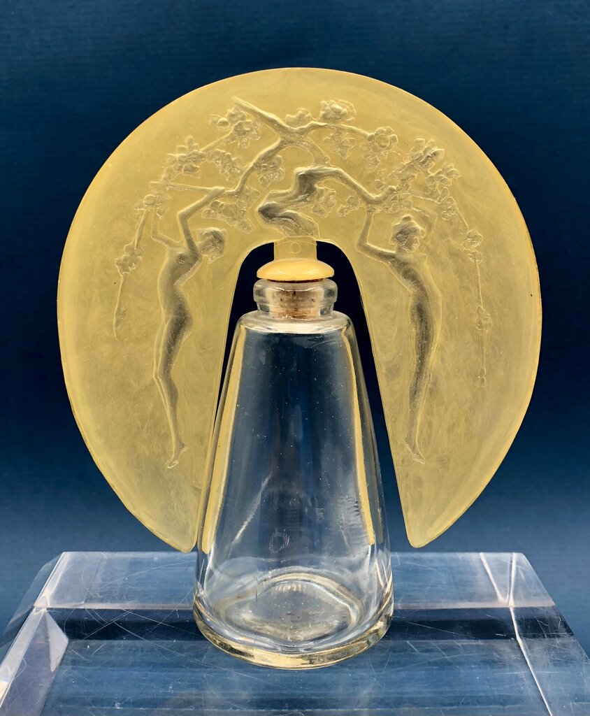 Rene Lalique Belle De Jour Perfume Bottle circa 1940 /b