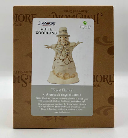 2024 Jim Shore “Forest Flurries” 6015155 Snowman Figurine NIB /b