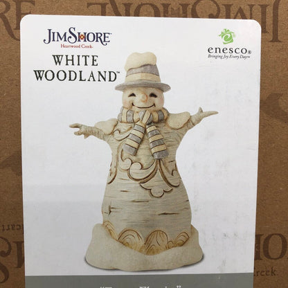 2024 Jim Shore “Forest Flurries” 6015155 Snowman Figurine NIB /b