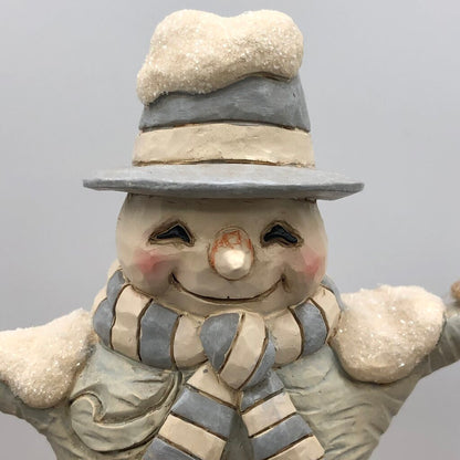 2024 Jim Shore “Forest Flurries” 6015155 Snowman Figurine NIB /b