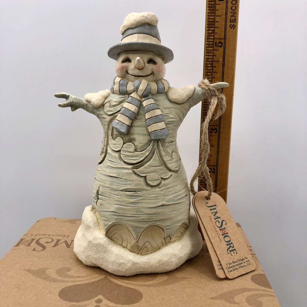2024 Jim Shore “Forest Flurries” 6015155 Snowman Figurine NIB /b