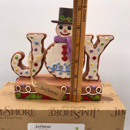2024 Jim Shore “Baked With Joy” Gingerbread Figurine 6015434 NIB /b /b