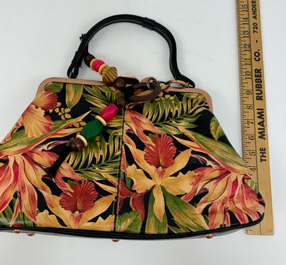 Patricia Nash Satchel Bag Cuban Tropical /j