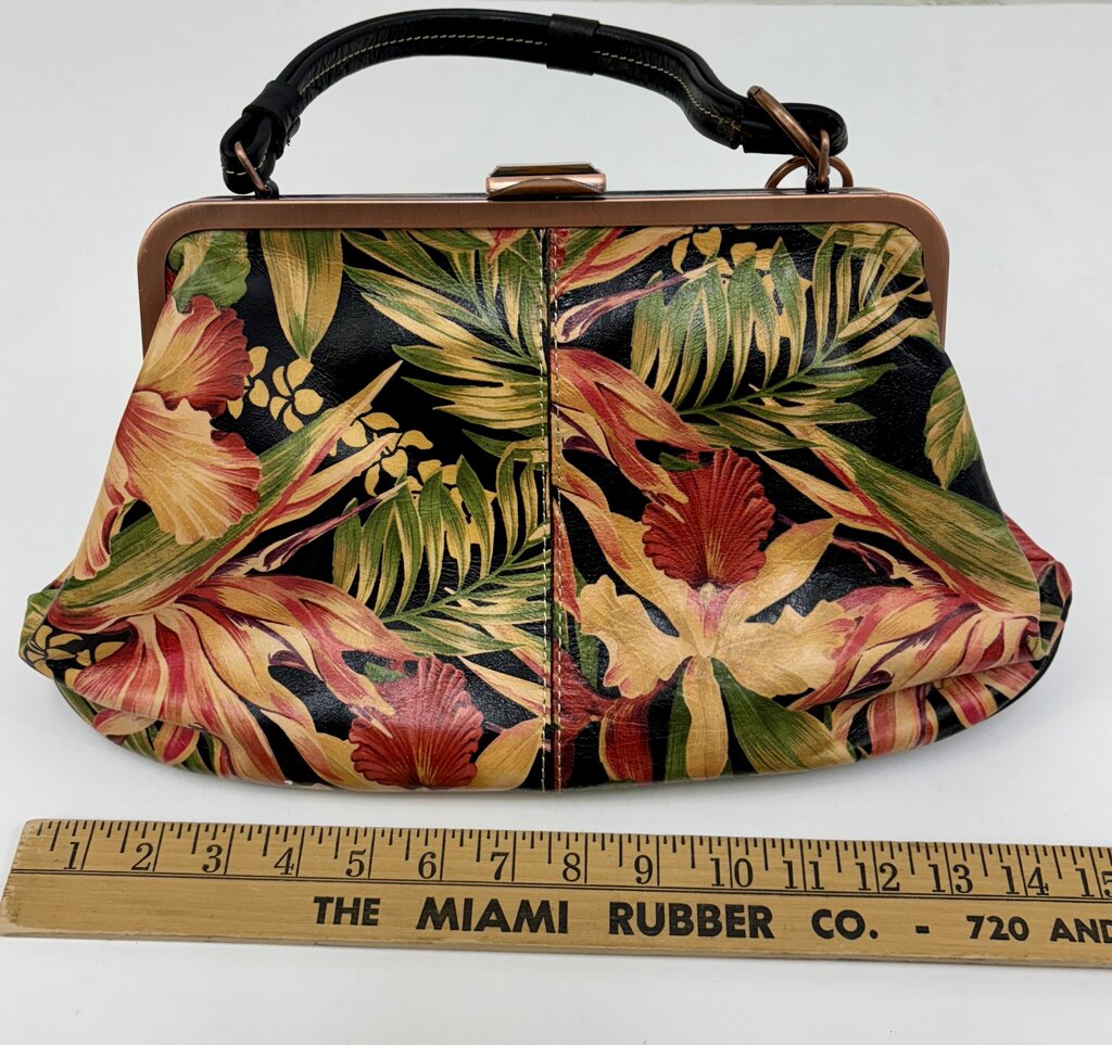 Patricia Nash Satchel Bag Cuban Tropical /j