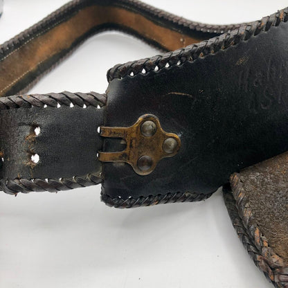 Vintage Hahn .45 BB Revolver Leather Fast Draw Holster