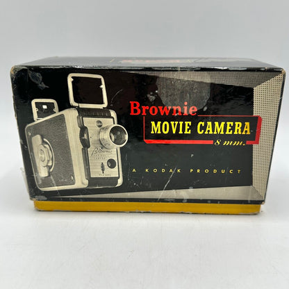 Vintage Kodak Brownie Movie Camera w/Box & Instructions AS IS /cb