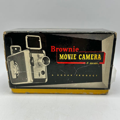 Vintage Kodak Brownie Movie Camera w/Box & Instructions AS IS /cb