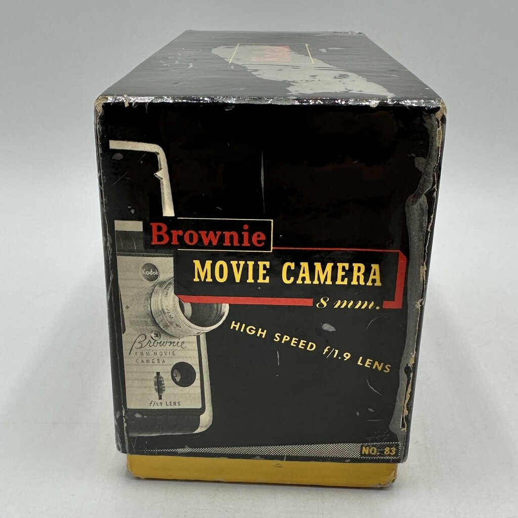 Vintage Kodak Brownie Movie Camera w/Box & Instructions AS IS /cb