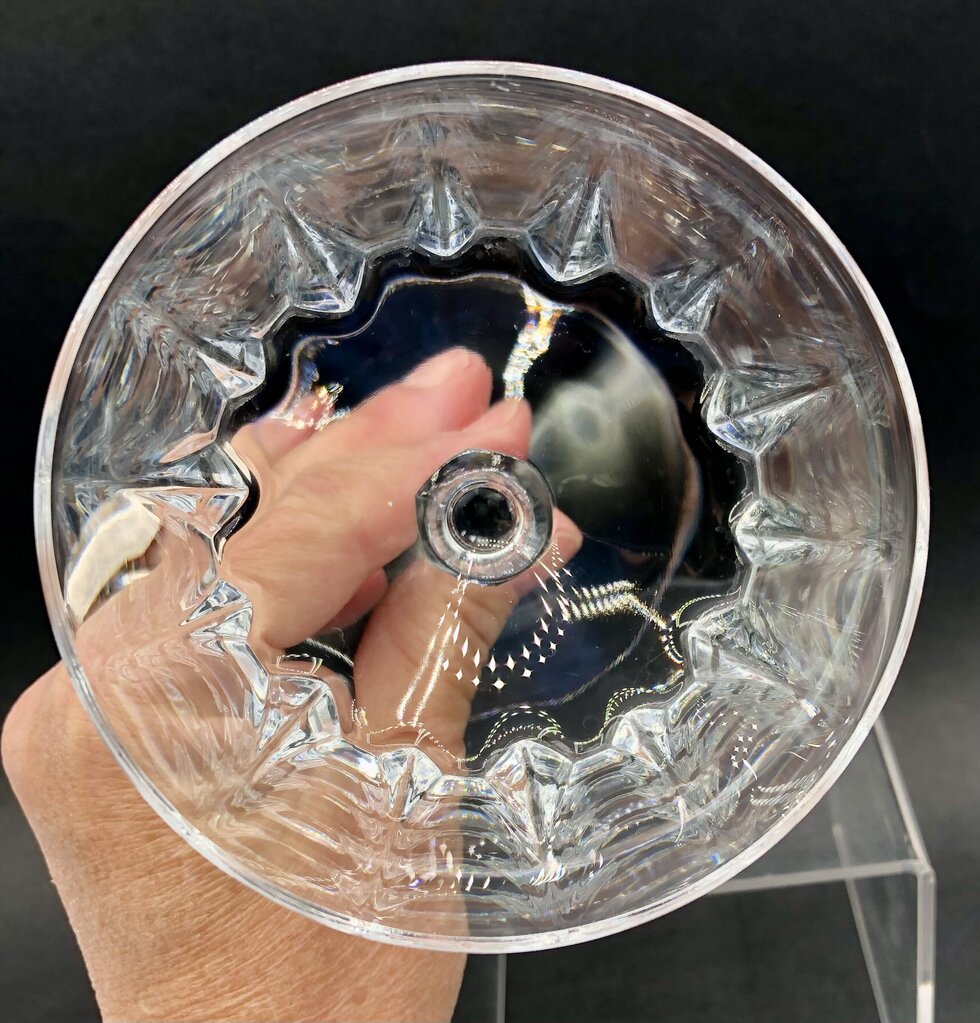 5pc Cristal D’Arques Durand St Germain Champagne/ Serbet Glasses /b