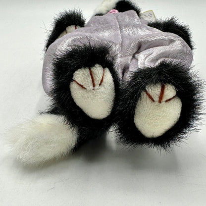 Vintage Ty The Attic Treasure Collection Whiskers, Purrcy & Pouncer 8” Collectible Plush Cats /cb