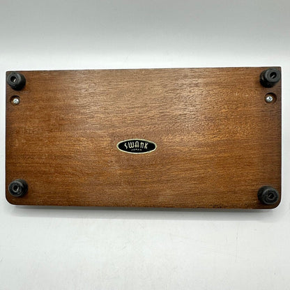 Vintage Swank Wood Valet 11 Inch Dresser/Desk Organizer MCM Japan /cb