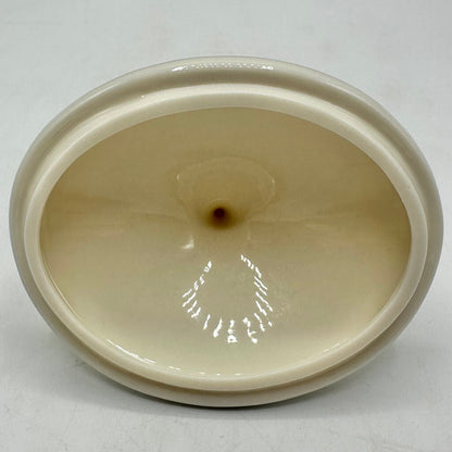 Vintage Weatherly By Lenox Bone China Covered Sugar Bowl w/ Platinum Trim USA /cb