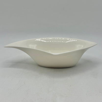 Set of 4 Deagourmet Foodesign White Porcelain Contemporary Dessert/Sauce Bowls Designed In Italy /cb