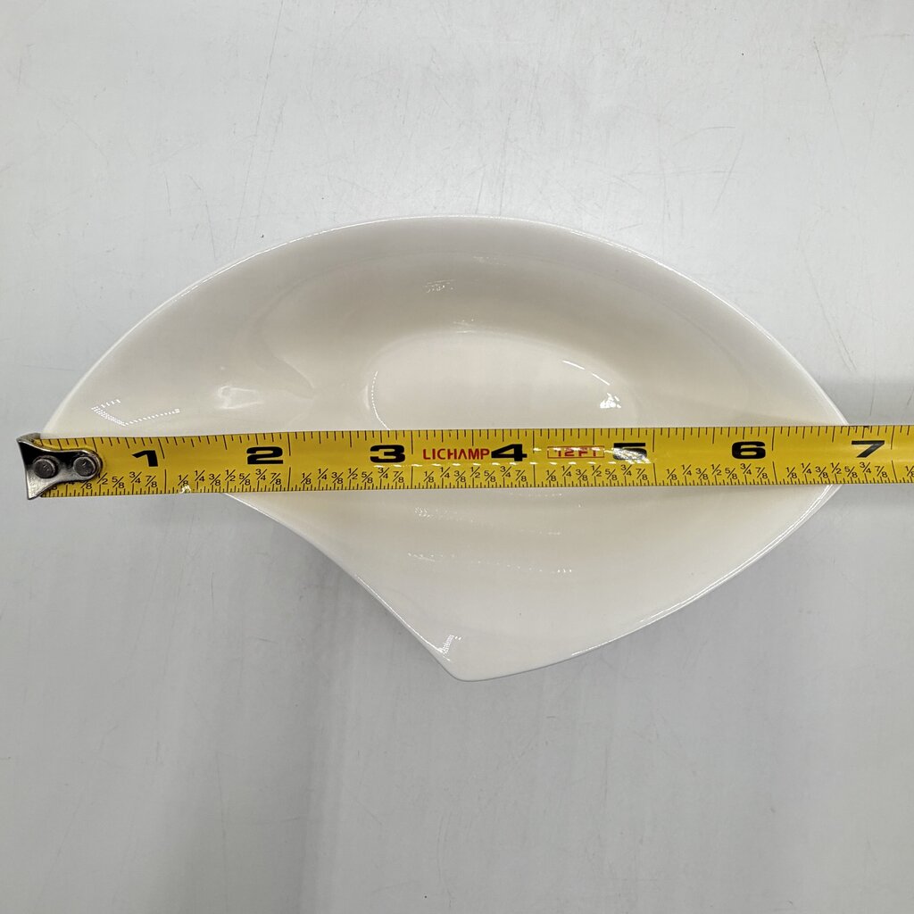 Set of 4 Deagourmet Foodesign White Porcelain Contemporary Dessert/Sauce Bowls Designed In Italy /cb