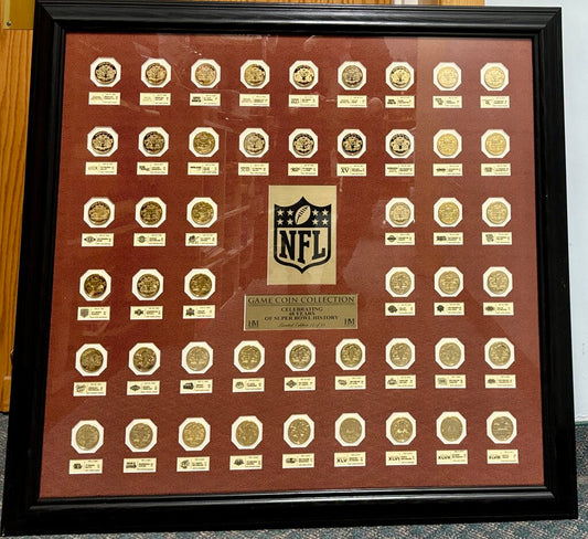 Super Bowl Game Coin Medallions Collection Highland Mint Games 1-48 /j