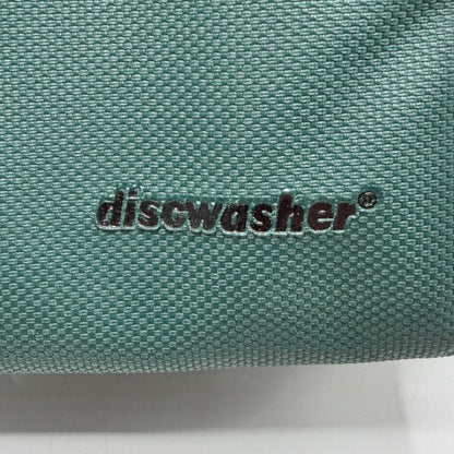 Vintage Discwasher Green Nylon Portable CD Player Discman/Walkman Carrying Case Shoulder Bag