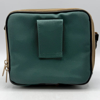 Vintage Discwasher Green Nylon Portable CD Player Discman/Walkman Carrying Case Shoulder Bag