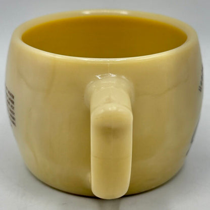 Vintage 1940s Seaforth Heather ‘n Fern Custard Glass Shaving Mug /cb