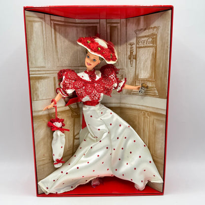 Vintage Mattel 1996 Soda Fountain Sweetheart Barbie Coca Cola Fashion Classic Series in Box /cb