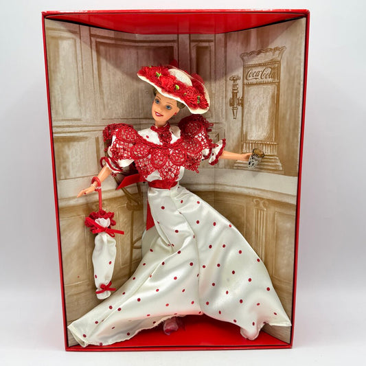 Vintage Mattel 1996 Soda Fountain Sweetheart Barbie Coca Cola Fashion Classic Series in Box /cb