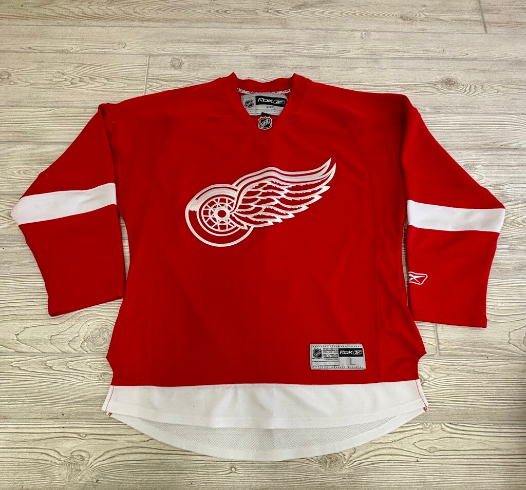 Vtg. Redwings Fan Jersey Reebok Sz. L /j