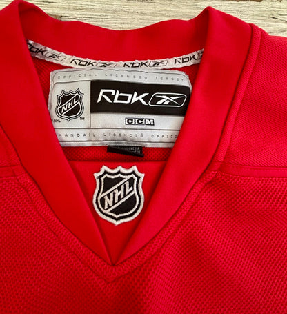 Vtg. Redwings Fan Jersey Reebok Sz. L /j