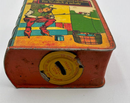 Vtg. Simple Simon Book Bank /j