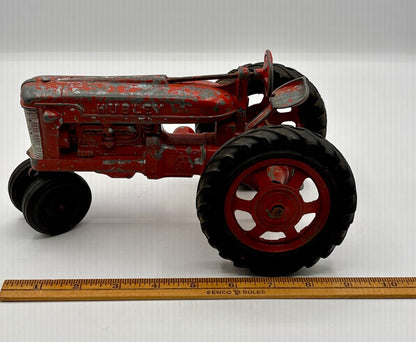 Vtg. Die cast HUBLEY Farm Tractor /j