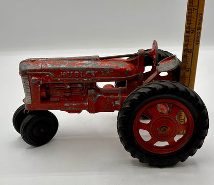 Vtg. Die cast HUBLEY Farm Tractor /j