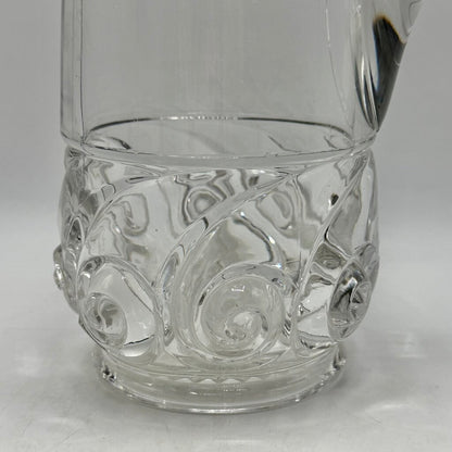 Antique Duncan & Miller EAPG Snail Pattern Clear 11 1/4” Water Tankard Early American Pattern Glass /cb